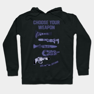 Choose Your Weapon Clue Movie Hoodie